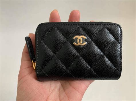 chanel zippy coin wallet